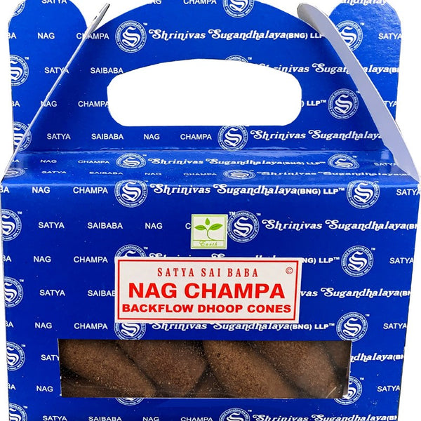 Encens Nag Champa Backflow 24 cônes