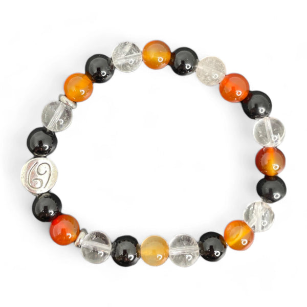 Bracelet signe astro Cancer Homme