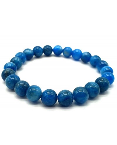 Bracelet Apatite Bleue perles