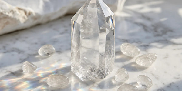 Cristal de roche : propriétés, vertus et bienfaits | Divine Nature