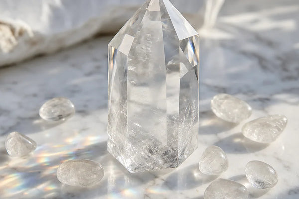 Cristal de roche : propriétés, vertus et bienfaits | Divine Nature