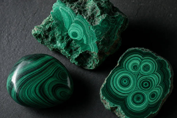 Malachite lithothérapie : propriétés et bienfaits | Divine Nature