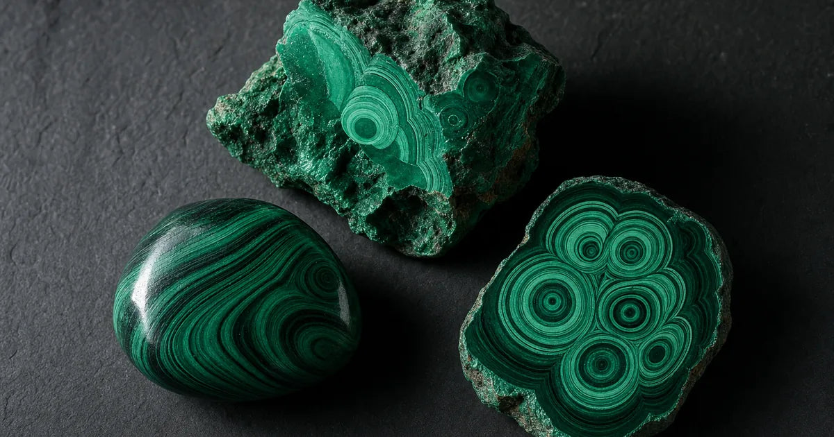 Malachite lithothérapie : propriétés et bienfaits | Divine Nature