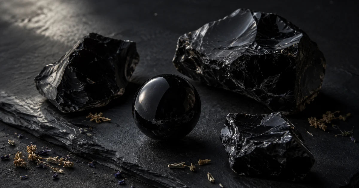 Obsidienne en lithothérapie : propriétés, vertus et protection — Divine Nature