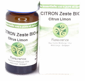 Citron (citrus limon) zeste Bio 10ml