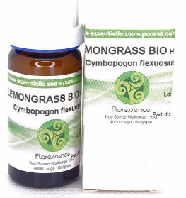 Lemongrass Bio (Cymbopogon Flexuosus) 10ml