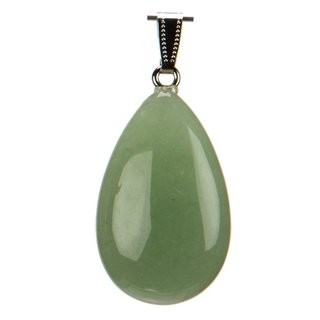 Pendentif Aventurine 38x24mm, avec cordon réglable