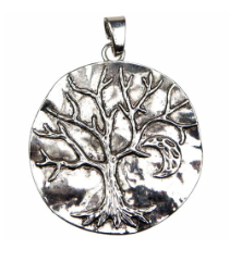 Pendentif Arbre de Vie 65mm avec cordon réglable