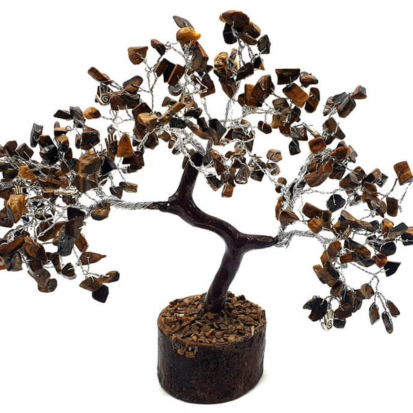 Arbre de vie et du Bonheur: Confiance - Œil de Tigre et Main Reiki