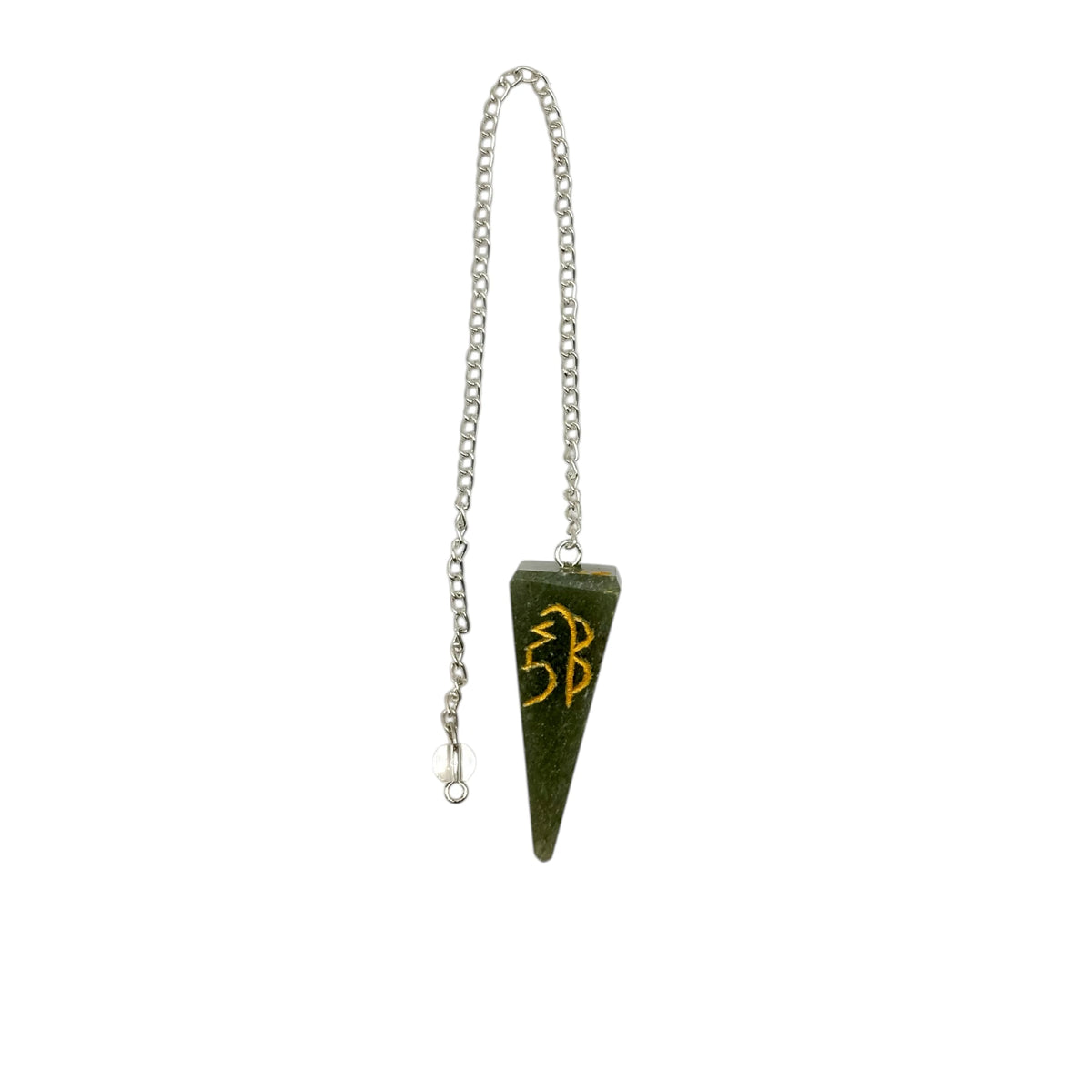 Pendule Pyramide Aventurine Verte Reiki