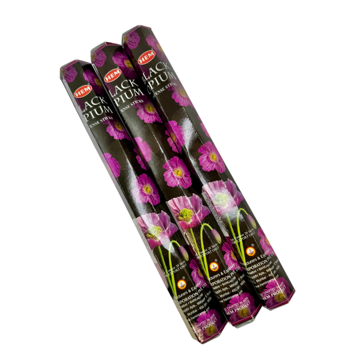 Encens Hem Black Opium, bâtonnets