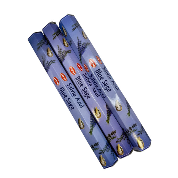 Encens Hem Sauge Bleue, bâtonnets