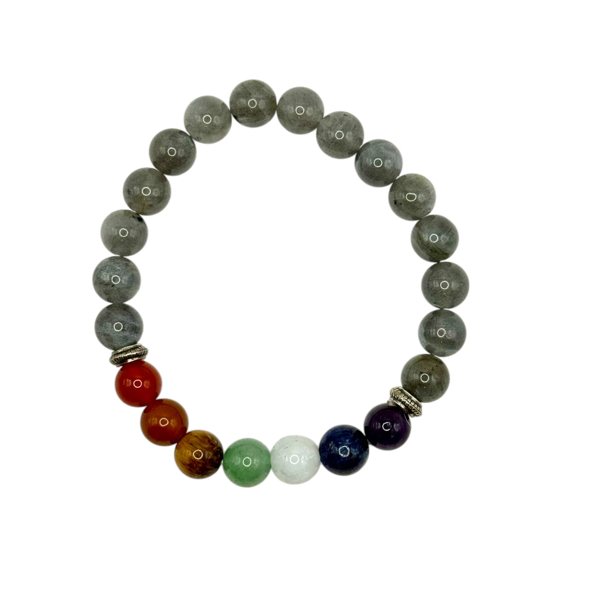Bracelet Labradorite 7 Chakras