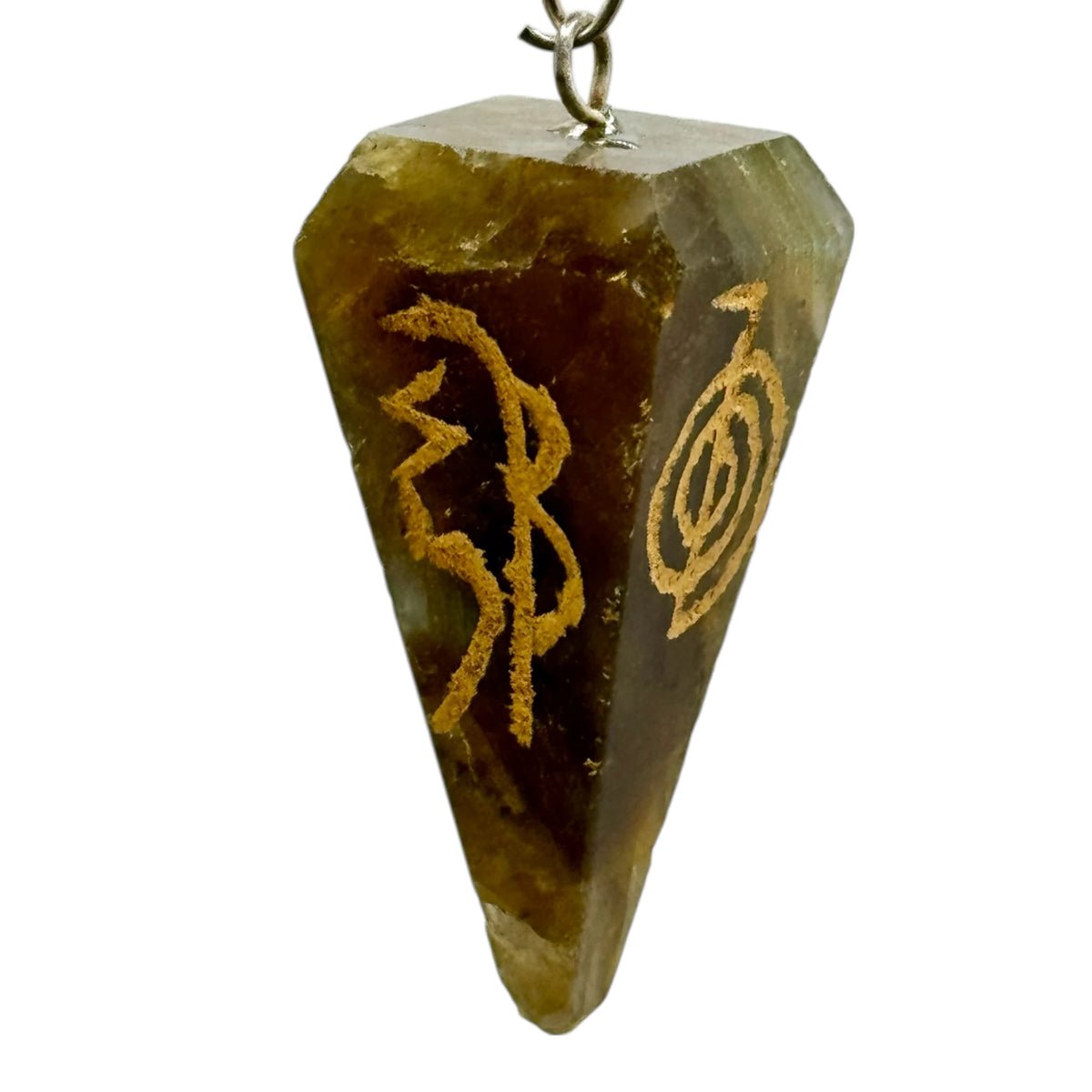 Pendule Pyramide Labradorite Reiki