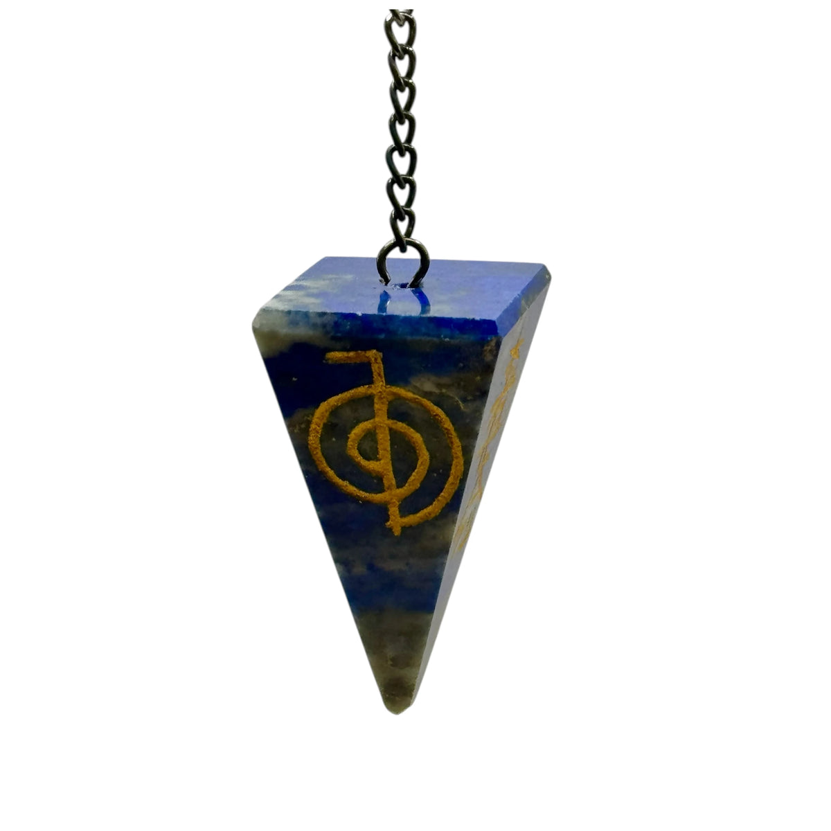 Pendule Pyramide Lapis Lazuli Reiki