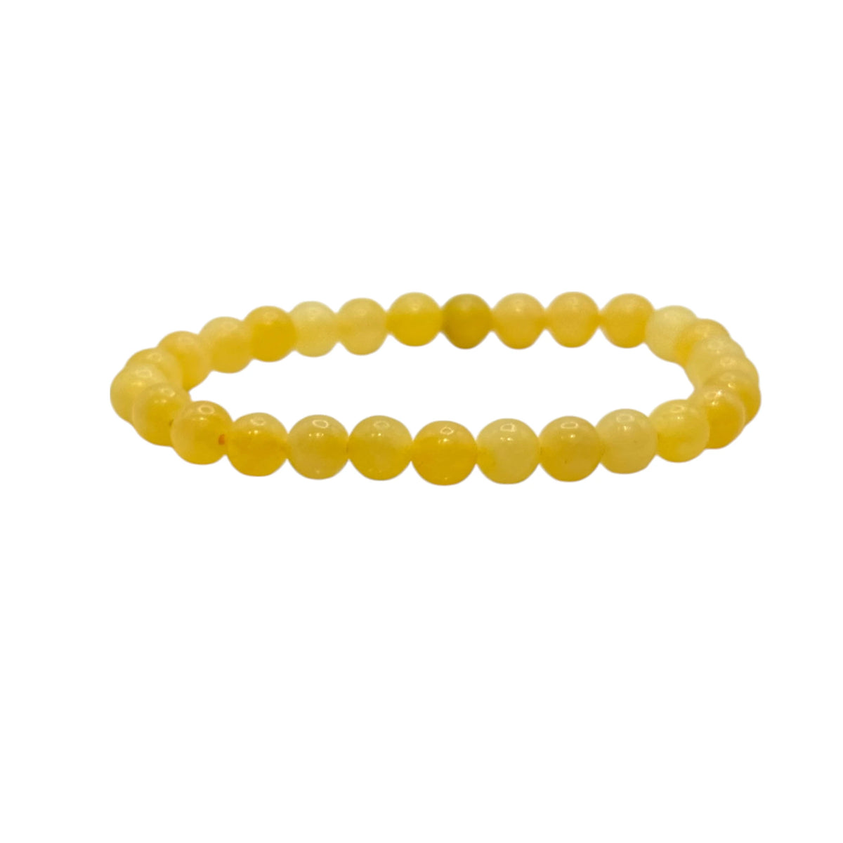 Bracelet “Réconfort & Vitalité” en Calcite Orange Perles Rondes