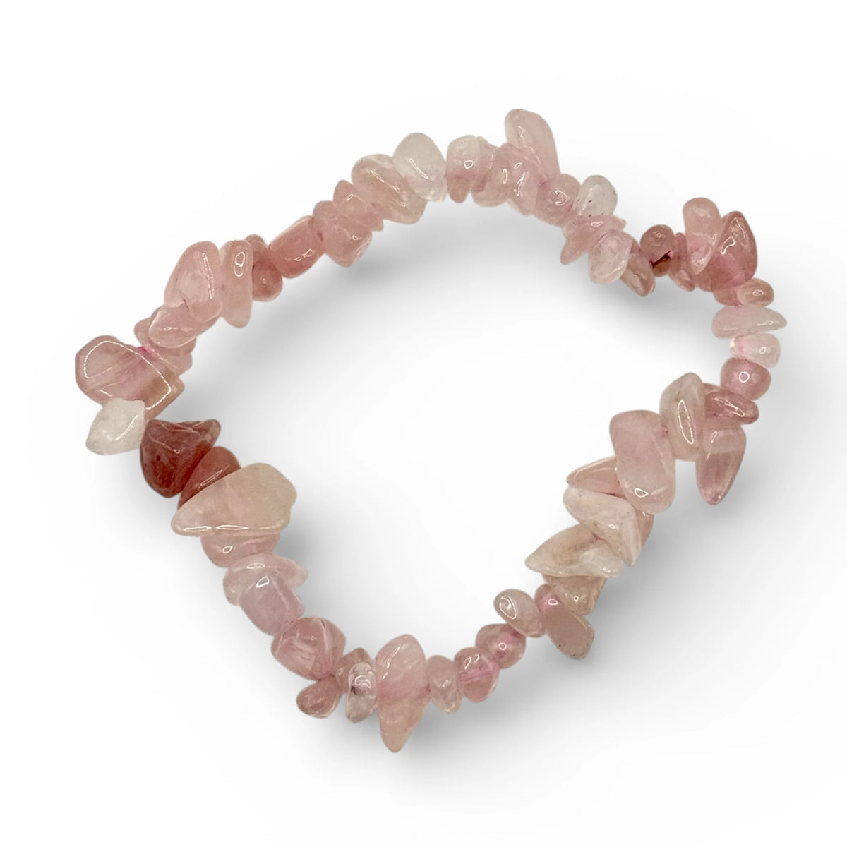 Bracelet Quartz Rose Chips
