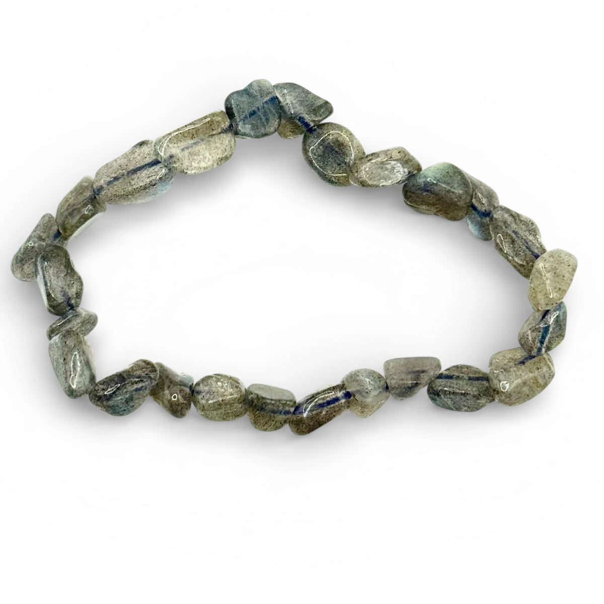 Bracelet Labradorite Pierres Roulées AA