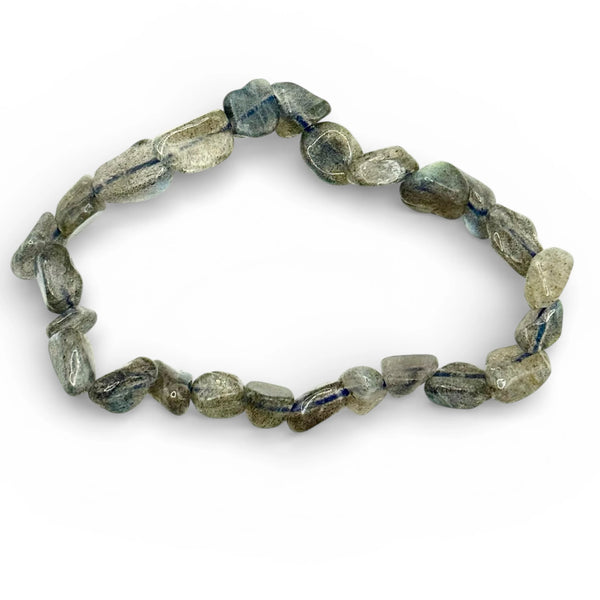 Bracelet Labradorite Pierres Roulées AA