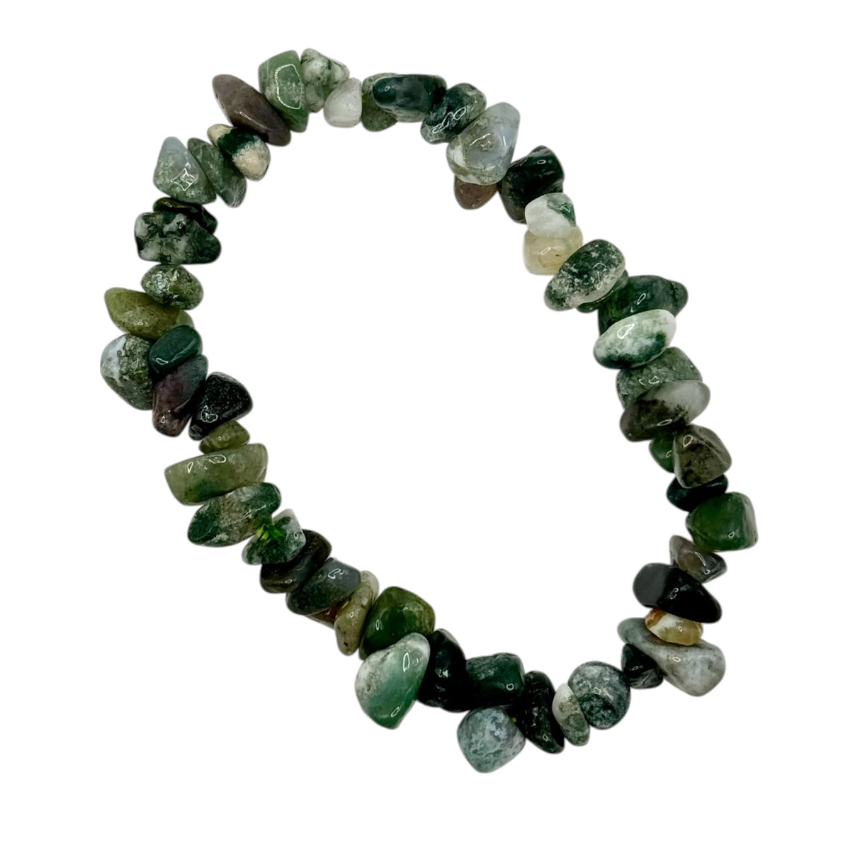 Bracelet Agate Indienne Chips/Baroque