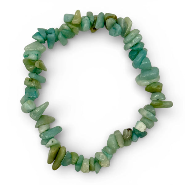 Bracelet Amazonite Pérou Chips/Baroque