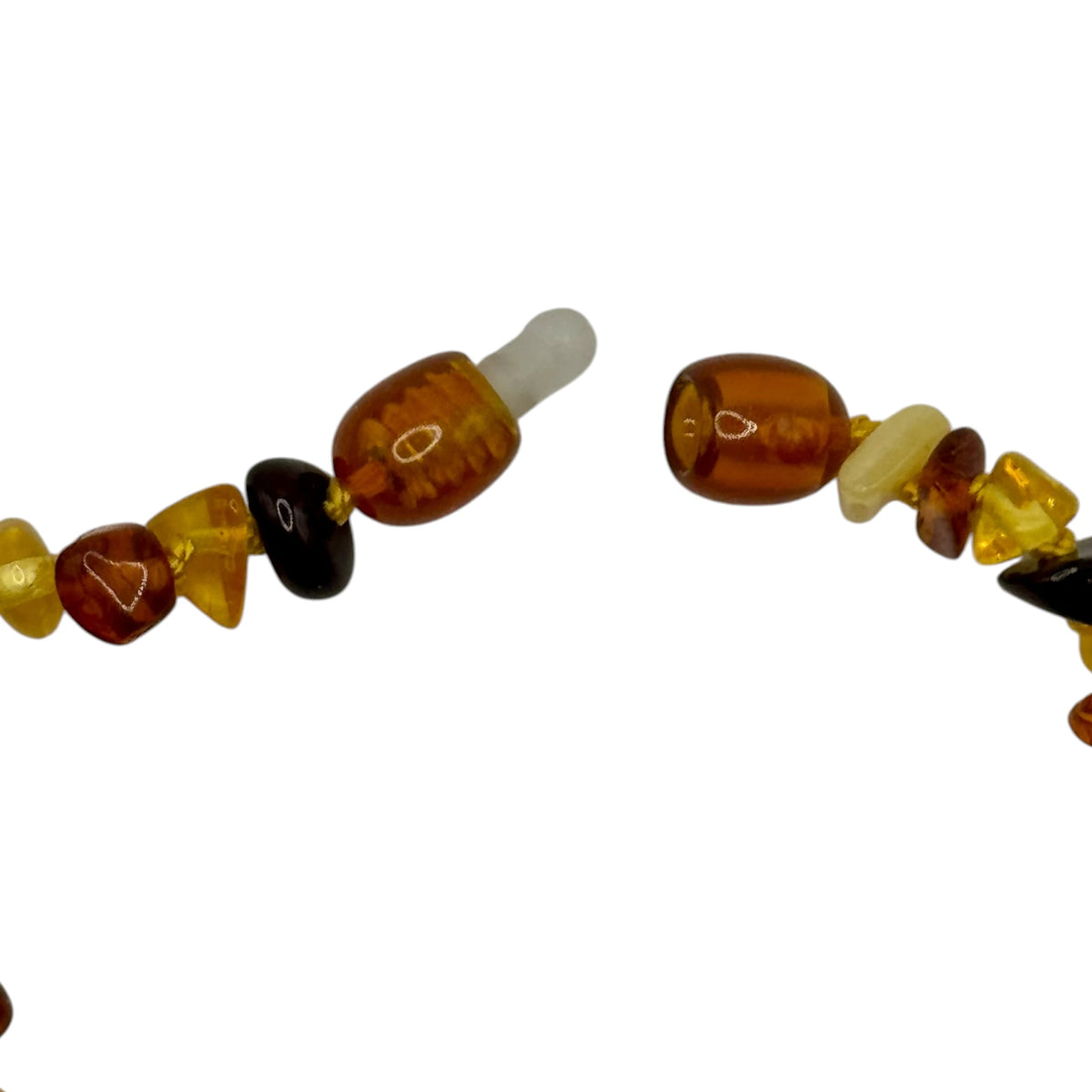 Collier Bébé Ambre Baltique Multicolore 30-35cm