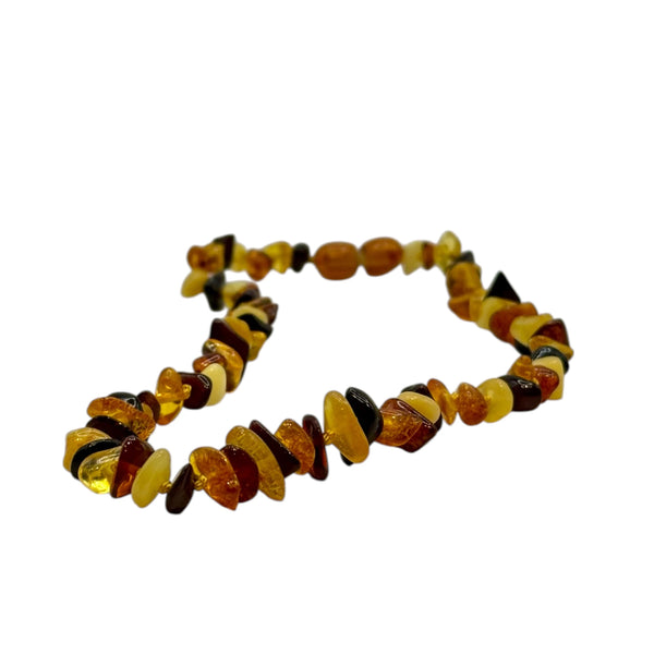 Collier Bébé Ambre Baltique Multicolore 30-35cm