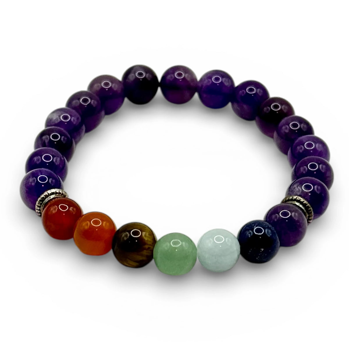 Bracelet Améthyste 7 chakras