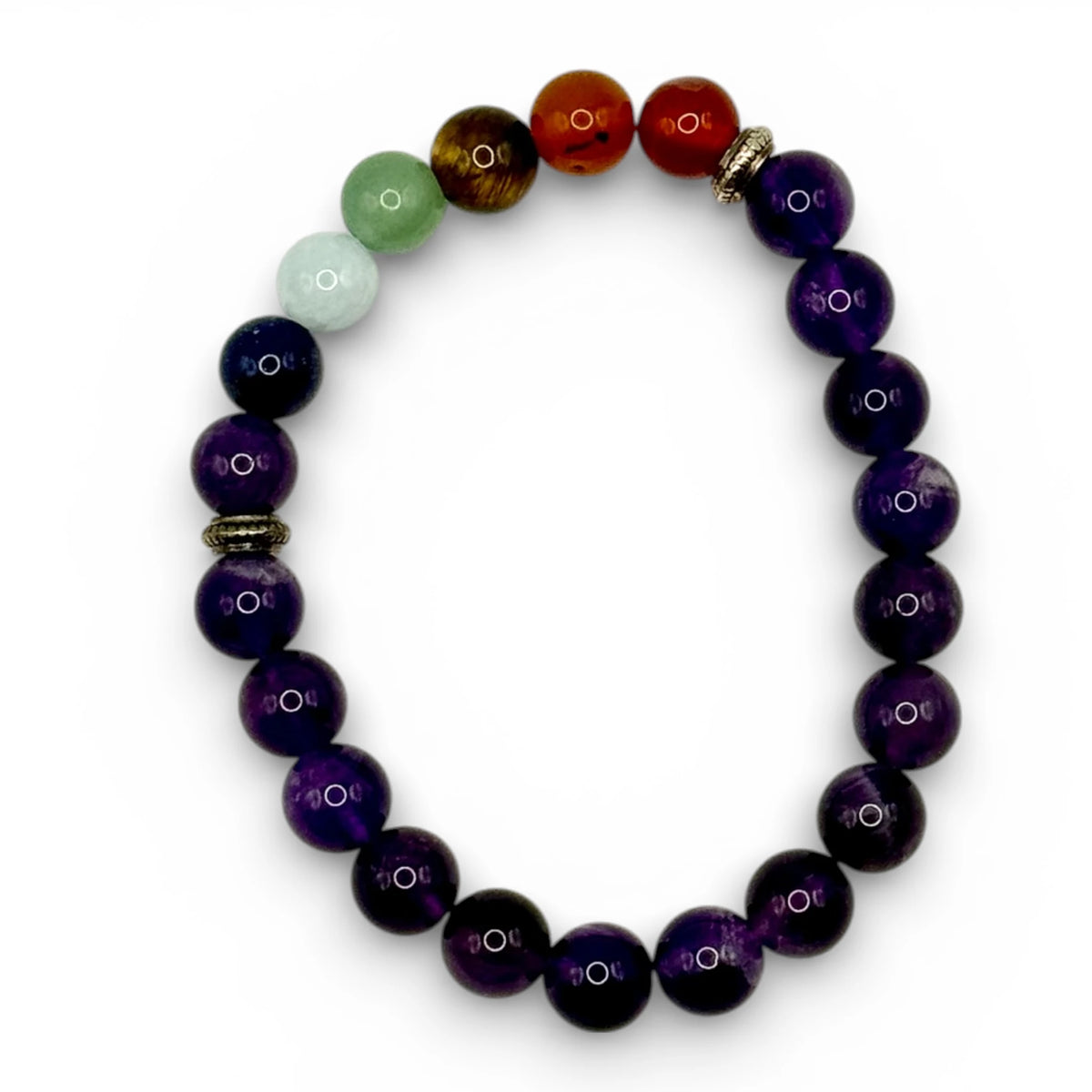 Bracelet Améthyste 7 chakras