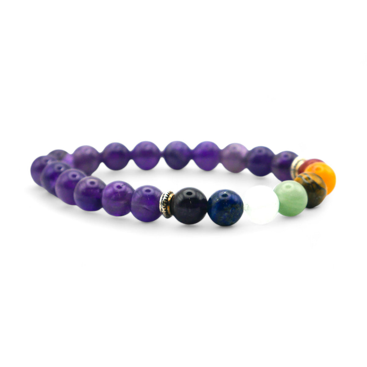 Bracelet Améthyste 7 chakras