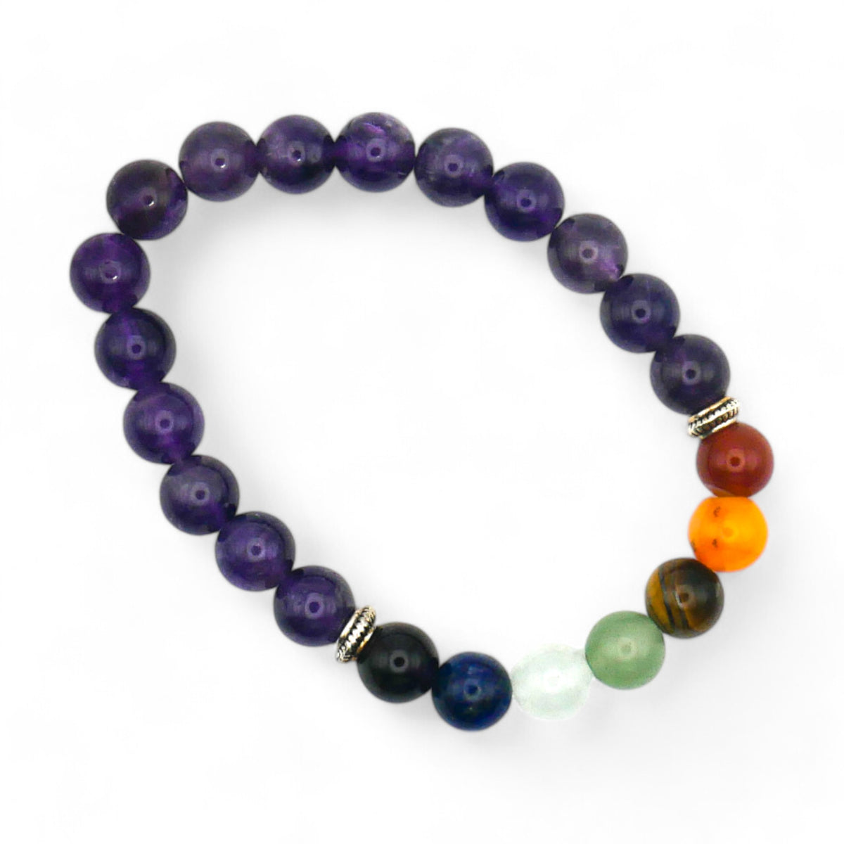 Bracelet Améthyste 7 chakras