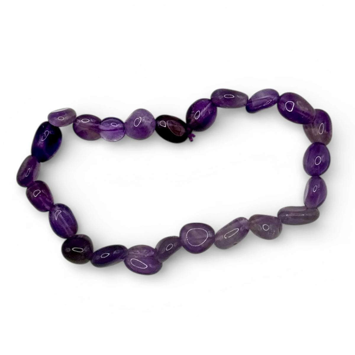 Bracelet Améthyste Pierres roulées