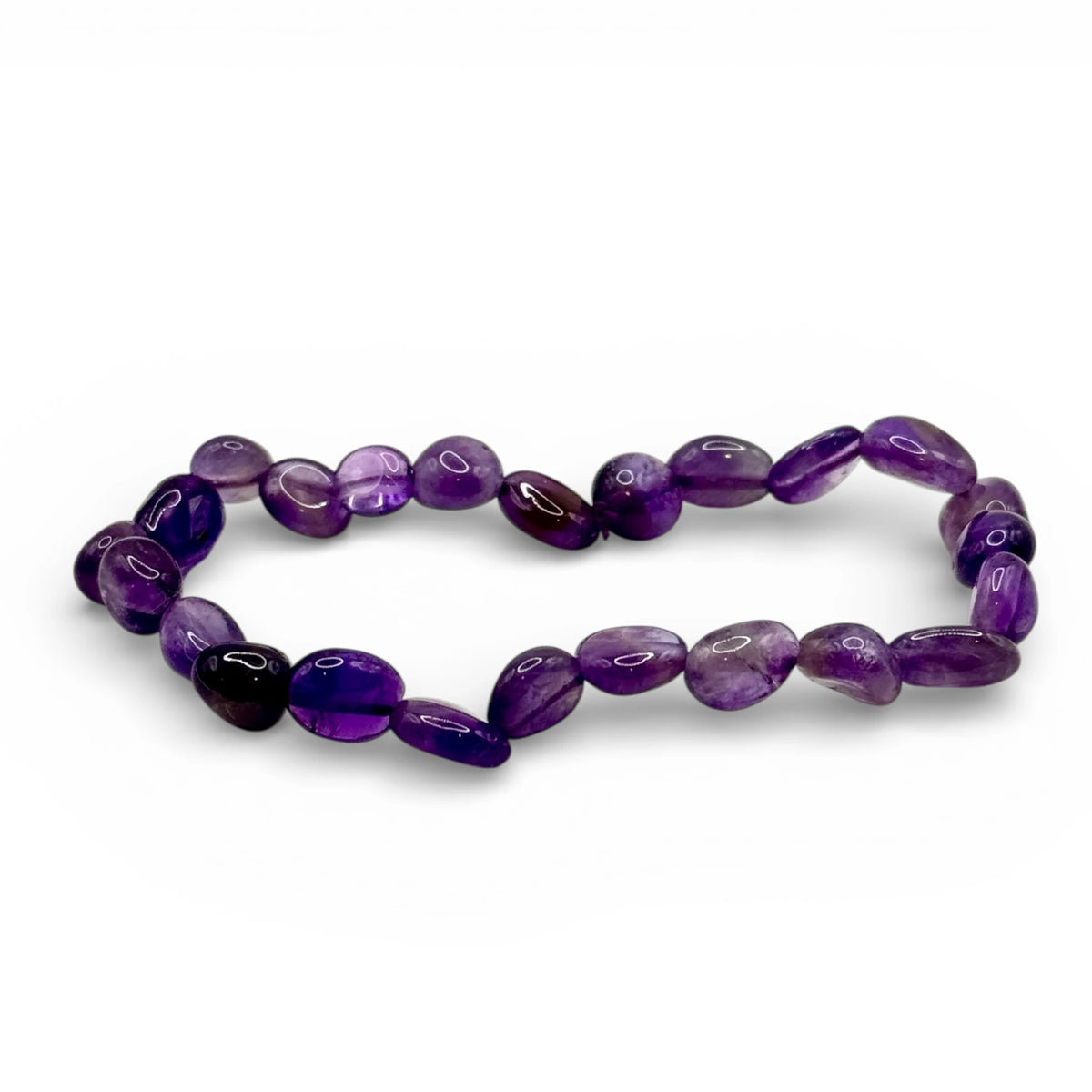 Bracelet Améthyste Pierres roulées