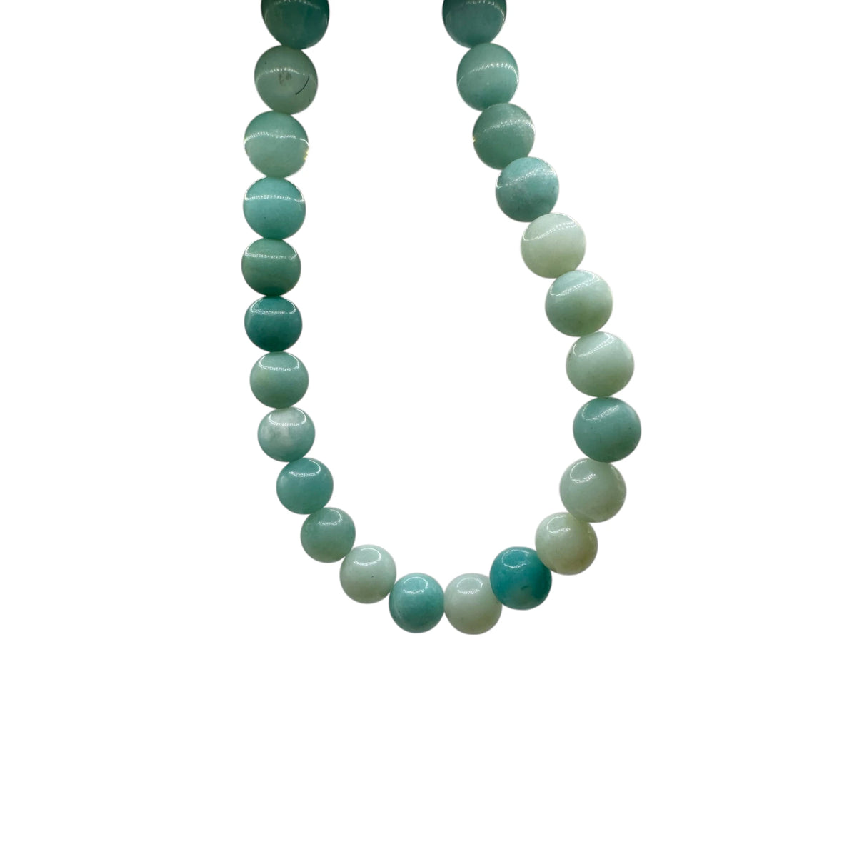Amazonite Fil de Perles Naturelle 4-6-8-10mm, env 39cm