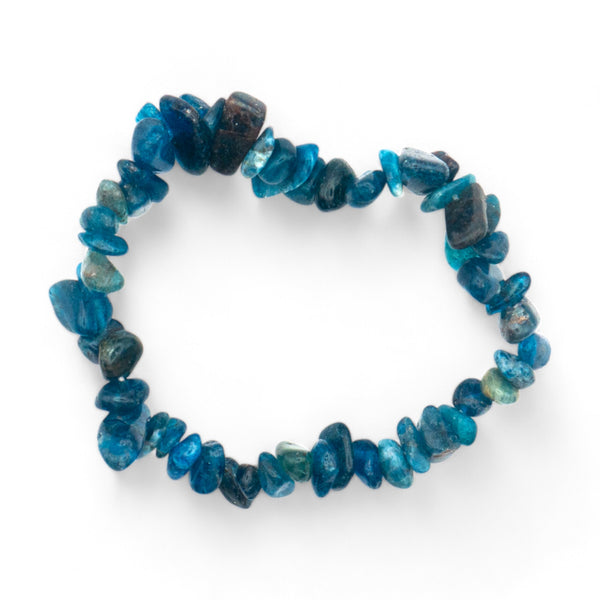 Bracelet chips Apatite