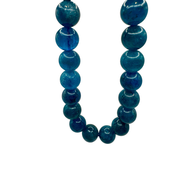 Apatite Extra Fil de Perles Naturelle 8mm, env 39cm