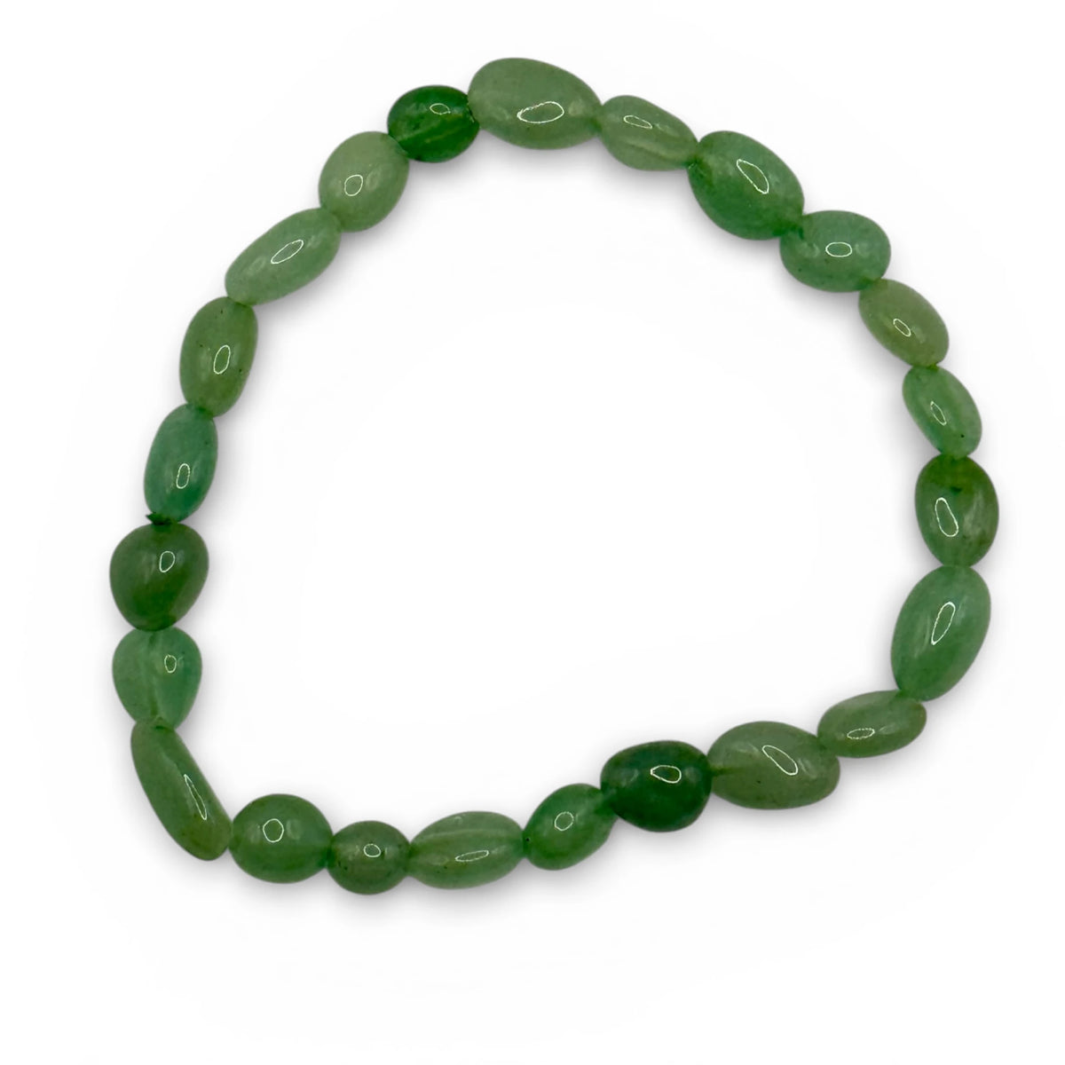 Bracelet Aventurine Verte Pierres roulées