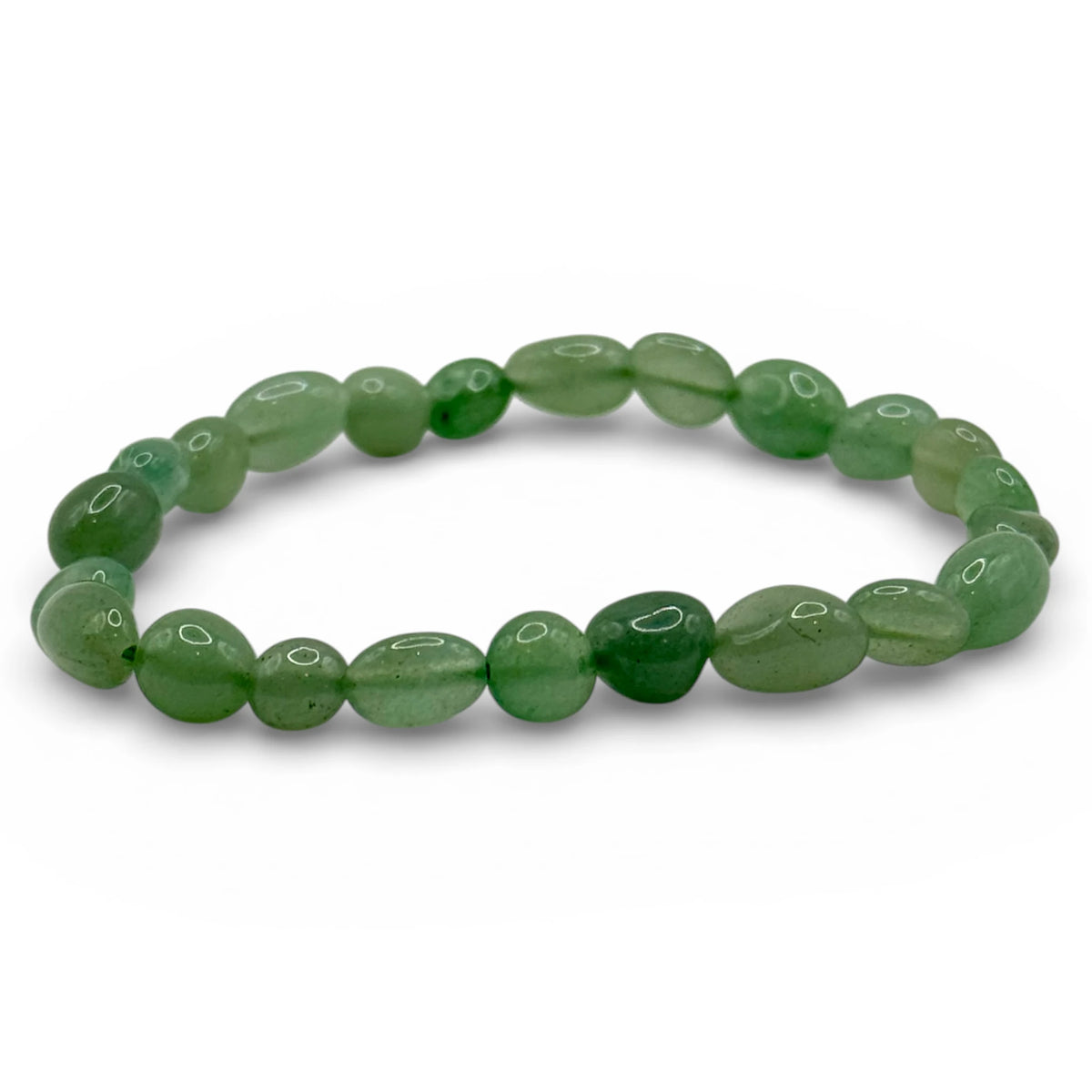 Bracelet Aventurine Verte Pierres roulées