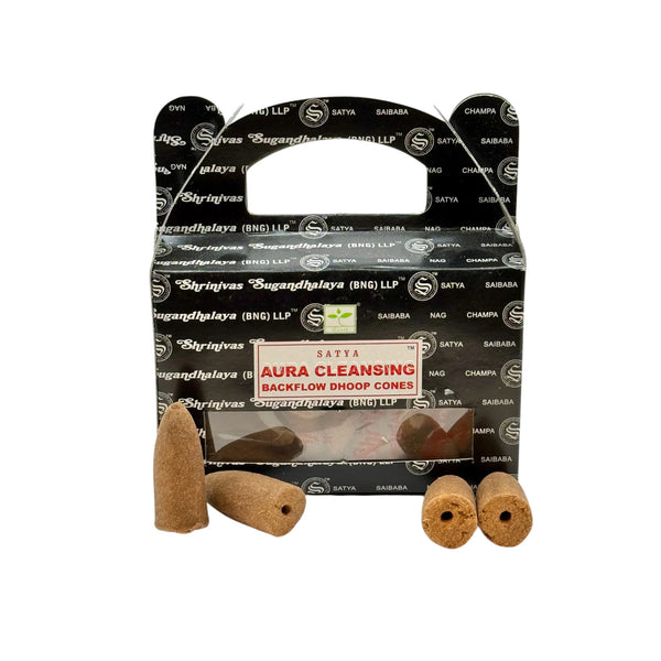 Encens Aura Cleansing Backflow  24 cônes