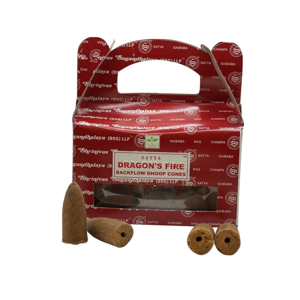 Encens Dragon Fire Backflow  24 cônes
