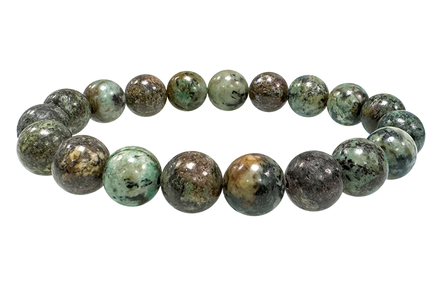 Bracelet Homme Femme Pierres Turquoise d'Afrique Bois Tibet - Lithothérapie Men Bracelet Homme Femme Pierres Turquoise d'Afrique Bois Tibet - Lithothérapie Men