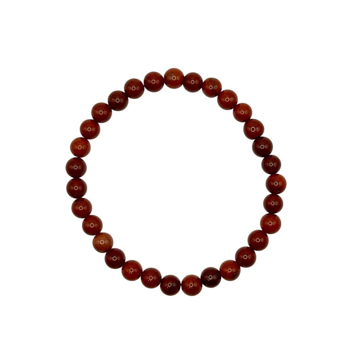 Bracelet "Ancrage & Vitalité" en Jaspe Breschia Perles Rondes