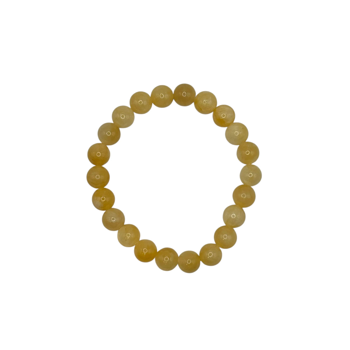 Bracelet “Réconfort & Vitalité” en Calcite Orange Perles Rondes