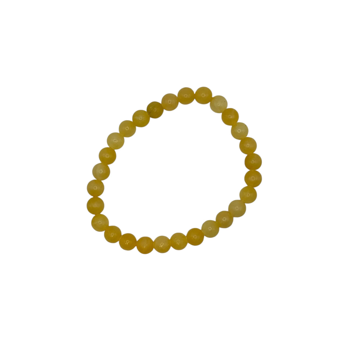 Bracelet “Réconfort & Vitalité” en Calcite Orange Perles Rondes