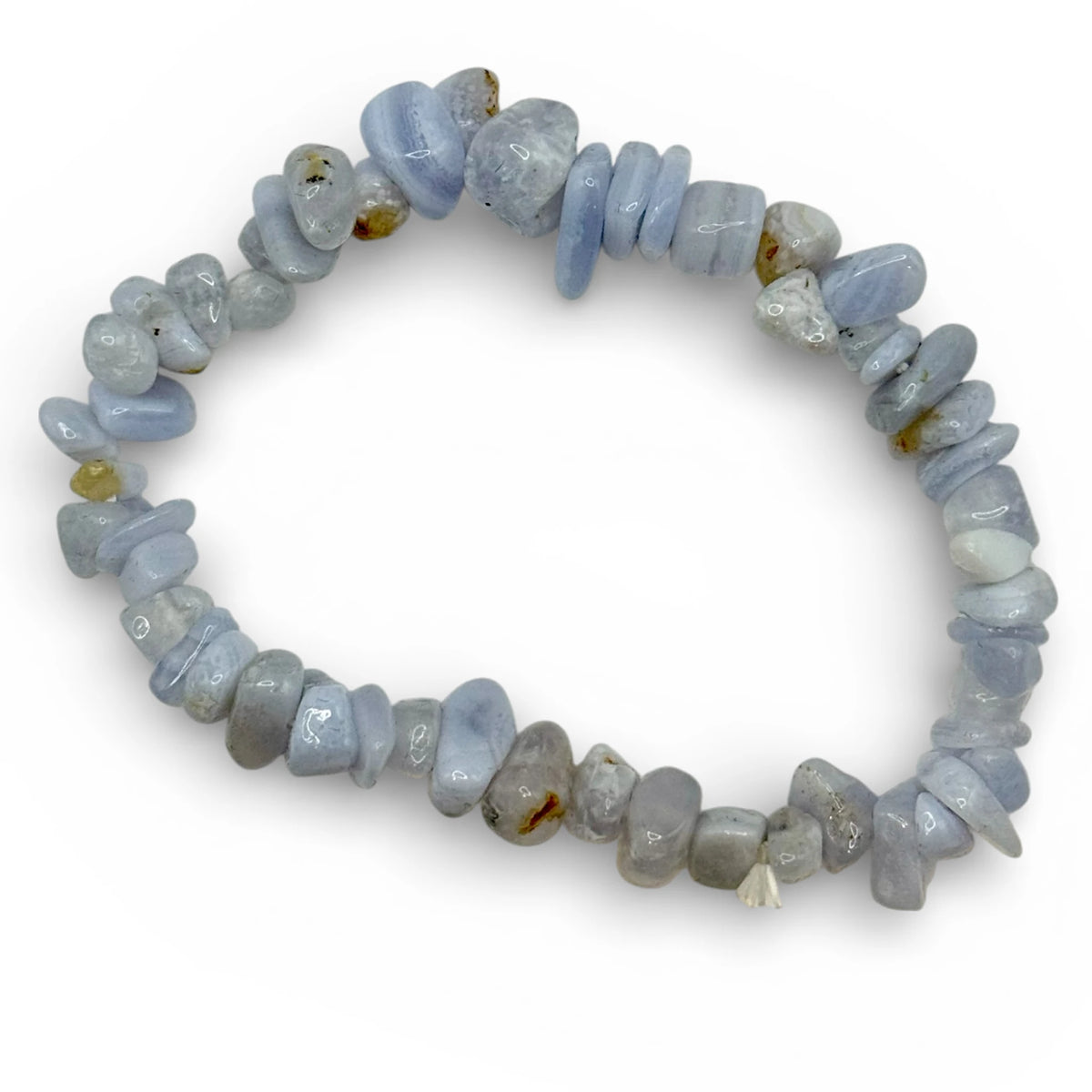 Bracelet chips Calcédoine