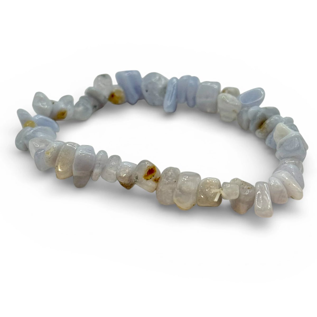 Bracelet chips Calcédoine