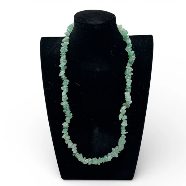 Collier baroque/chips en Aventurine 40 et 80 cm