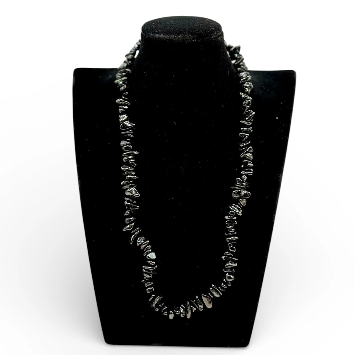 Collier baroque/chips en Tourmaline 40 et 80 cm