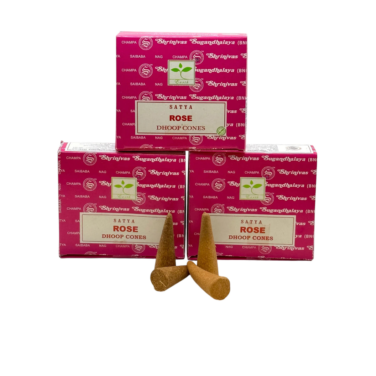 Encens Satya Rose Cônes