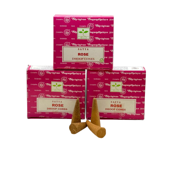 Encens Satya Rose Cônes